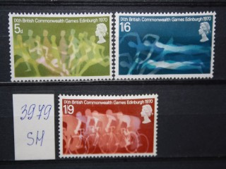 Фото марки Великобритания 1970г серия *