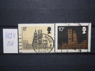 Фото марки Великобритания 1973г серия