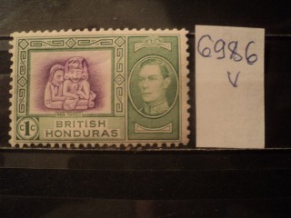 Фото марки Брит. Гондурас 1938г **