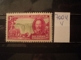 Фото марки Брит. Южная Родезия 1935г *