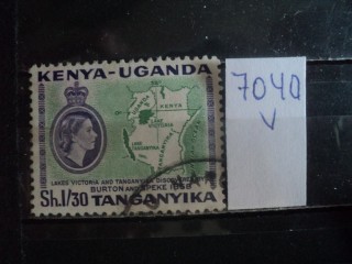 Фото марки Брит. Восточная Африка 1958г