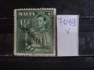 Фото марки Брит. Мальта 1953г