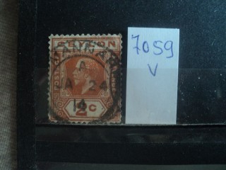 Фото марки Брит. Цейлон 1911г