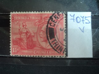 Фото марки Брит. Тринидад 1922г