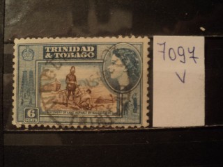Фото марки Брит. Тринидад 1953г