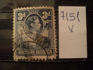 Фото марки Брит. Северная Родезия 1938г