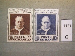 Фото марки Ватикан 1959г серия *