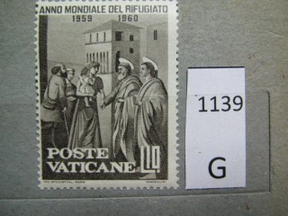 Фото марки Ватикан 1960г *
