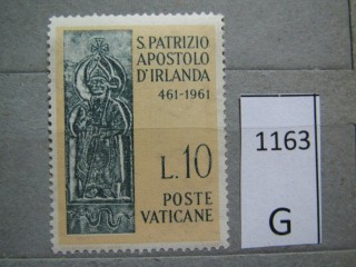 Фото марки Ватикан 1961г *