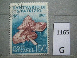 Фото марки Ватикан 1961г