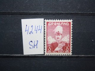 Фото марки Гренландия 1938г *