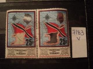 Фото марки Брит. Тринидад пара