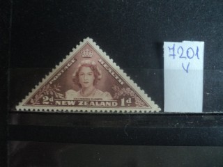 Фото марки Новая Зеландия 1943г *