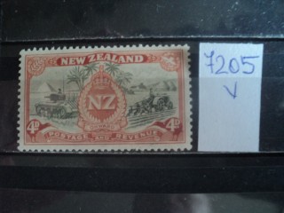 Фото марки Новая Зеландия 1946г **