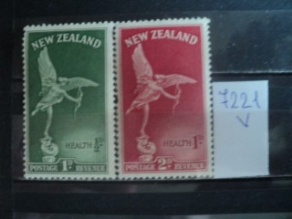 Фото марки Новая Зеландия серия 1947г *