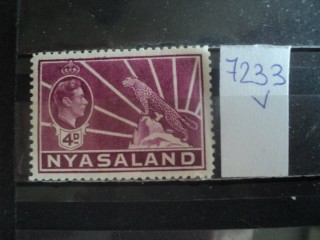 Фото марки Брит. Ньясаленд 1938г **