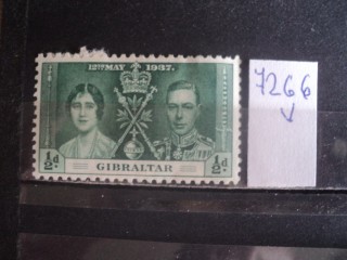 Фото марки Брит. Гибралтар 1937г *