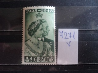 Фото марки Брит. Гибралтар 1949г *