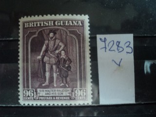 Фото марки Брит. Гвиана 1938г *