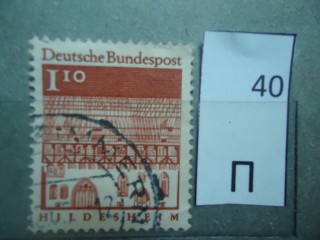 Фото марки Германия 1966г