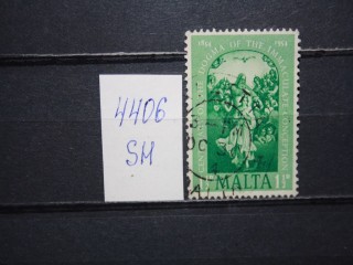 Фото марки Мальта 1954г