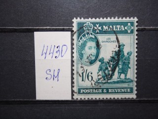 Фото марки Мальта 1956г