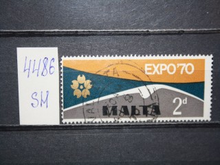 Фото марки Мальта 1970г
