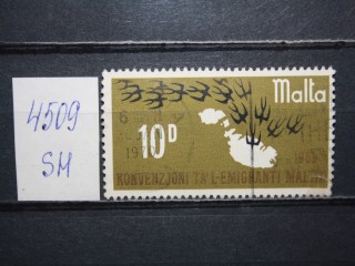 Фото марки Мальта 1969г
