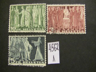 Фото марки Швейцария 1938г серия