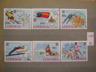 Фото марки Либерия 1976г серия