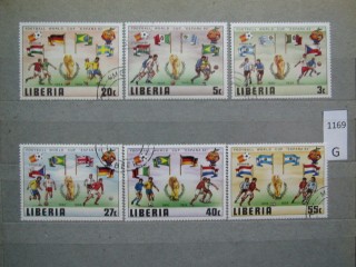 Фото марки Либерия 1981г серия