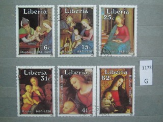 Фото марки Либерия 1983г серия