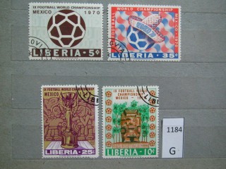 Фото марки Либерия 1970г серия