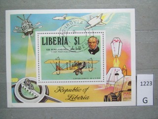 Фото марки Либерия 1979г блок