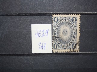 Фото марки Перу 1886г