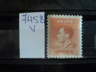 Фото марки Брит. Науру 1938г **