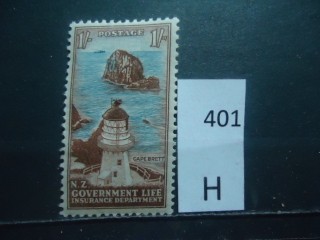 Фото марки Брит. Новая Зеландия 1947г *