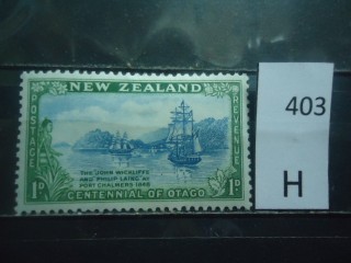 Фото марки Брит. Новая Зеландия 1948г *