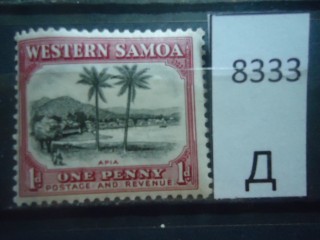 Фото марки Брит. Самоа 1935г *