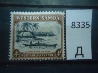 Фото марки Брит. Самоа 1935г *