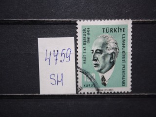 Фото марки Турция 1965г