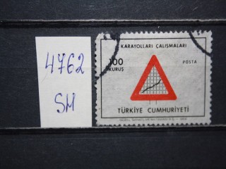 Фото марки Турция 1969г