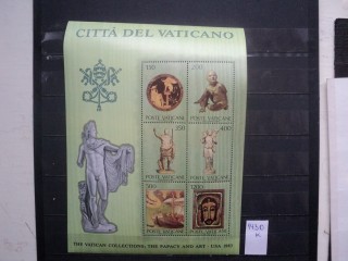 Фото марки Ватикан блок **