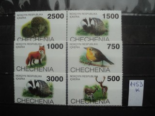 Фото марки Чечня серия **