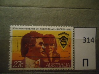Фото марки Австралия. 1983г