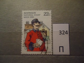 Фото марки Австралия. 1980г