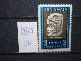 Фото марки Гватемала 1953г **