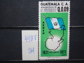 Фото марки Гватемала 1971г