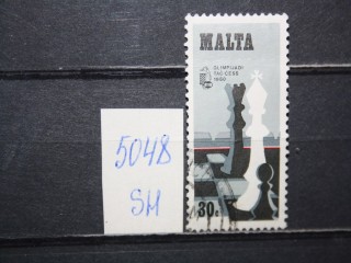 Фото марки Мальта 1980г