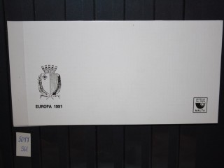 Фото марки Мальта 1991г подарочный набор **